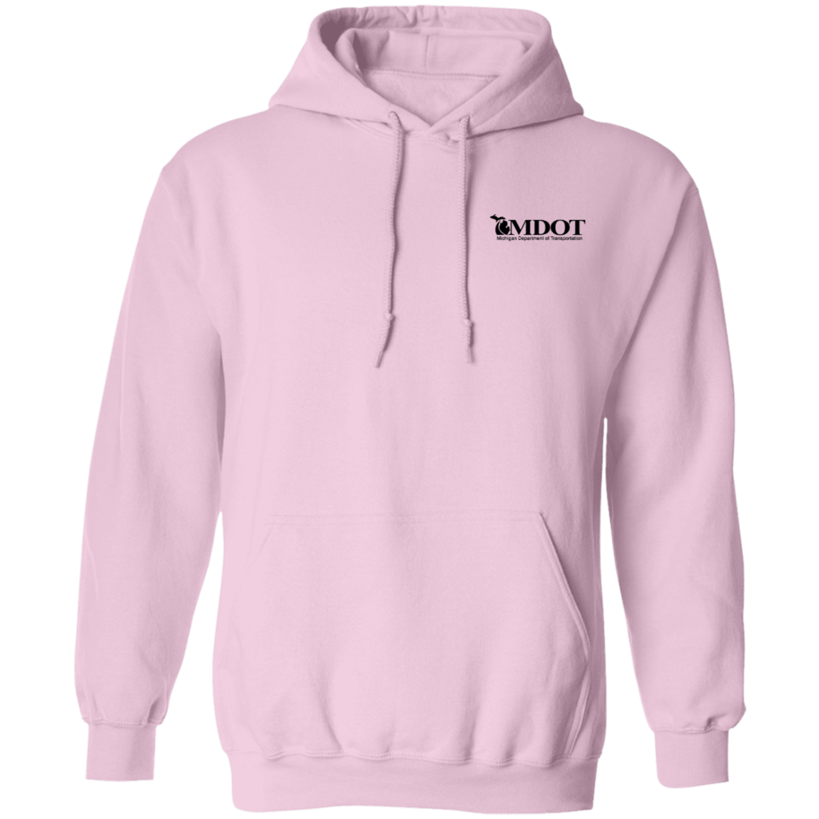 MDOT Pullover Hoodie Black logo