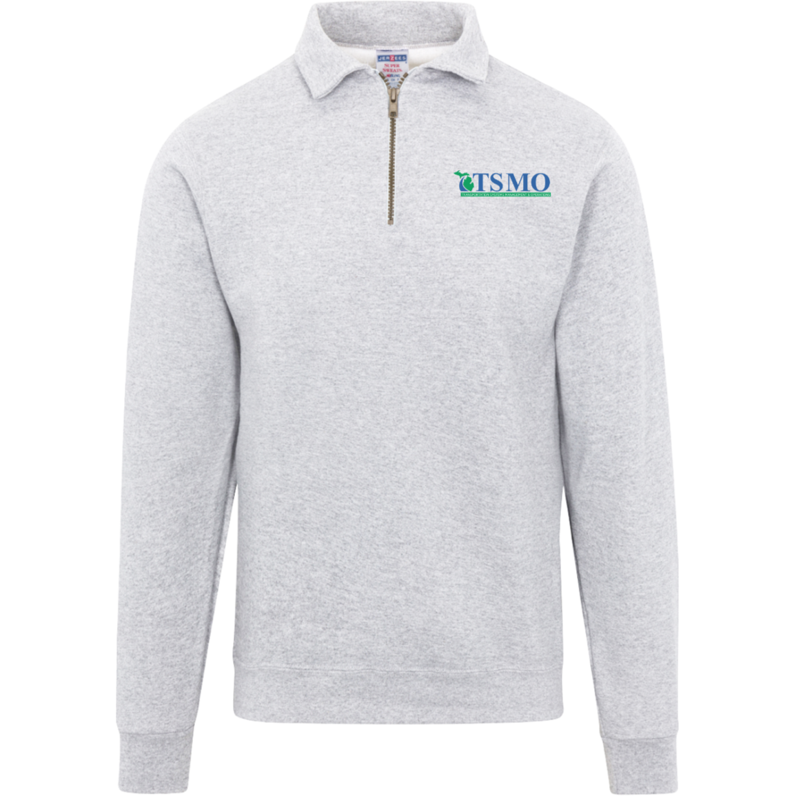 TSMO Men's Fleece Quarter Zip Pullover