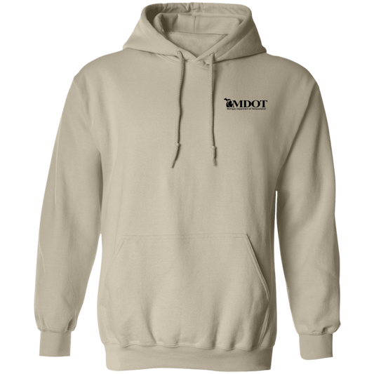 MDOT Pullover Hoodie Black logo