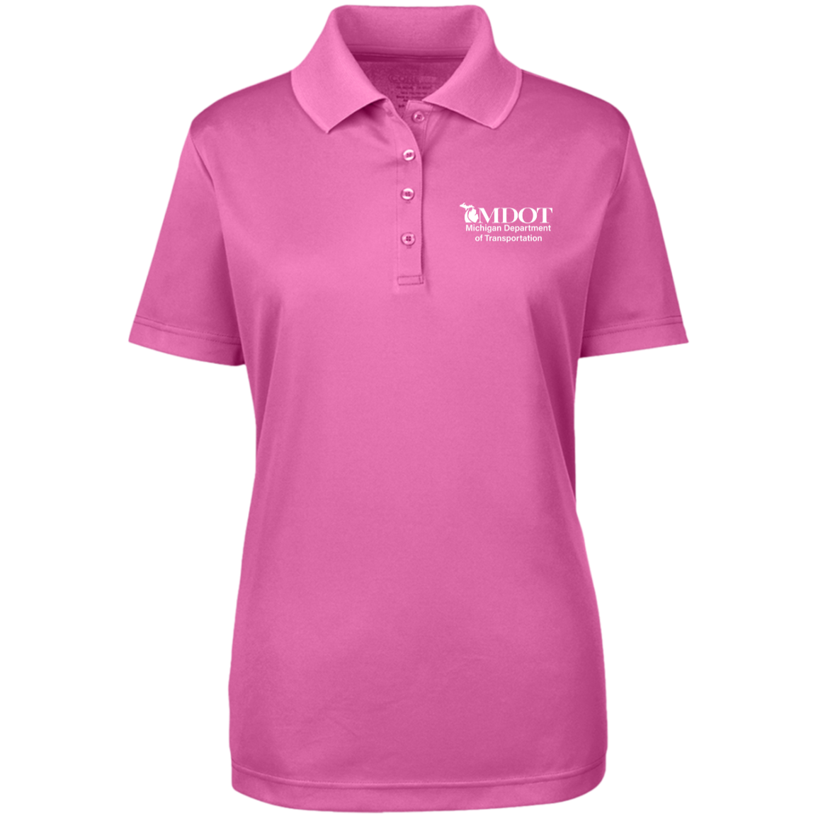 MDOT (White) Women's Origin Pique Polo