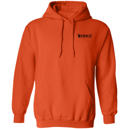 MDOT Pullover Hoodie Black logo