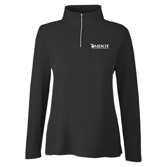 MDOT (White) Women's Fusion Quarter Zip