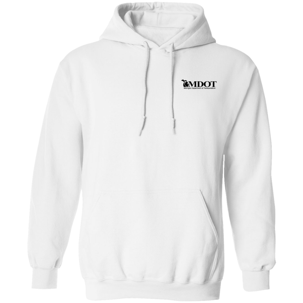 MDOT Pullover Hoodie Black logo