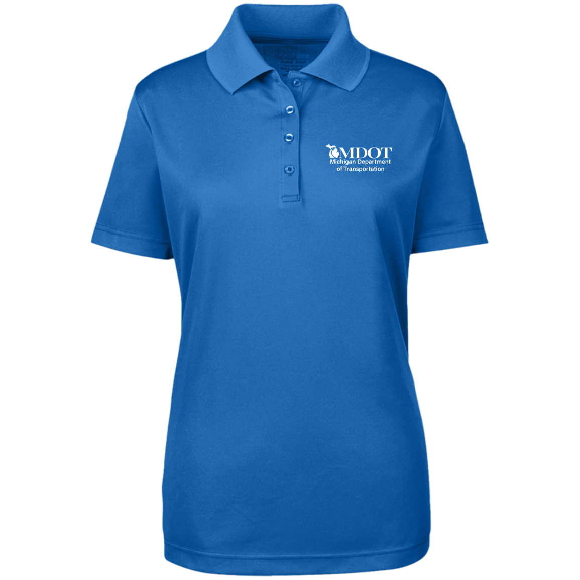 MDOT (White) Women's Origin Pique Polo