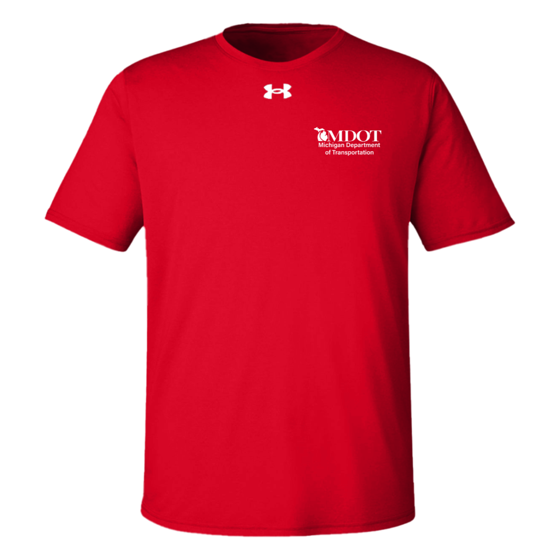 MDOT (White) Under Armour Team Tech Tee