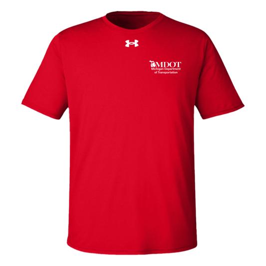 MDOT (White) Under Armour Team Tech Tee