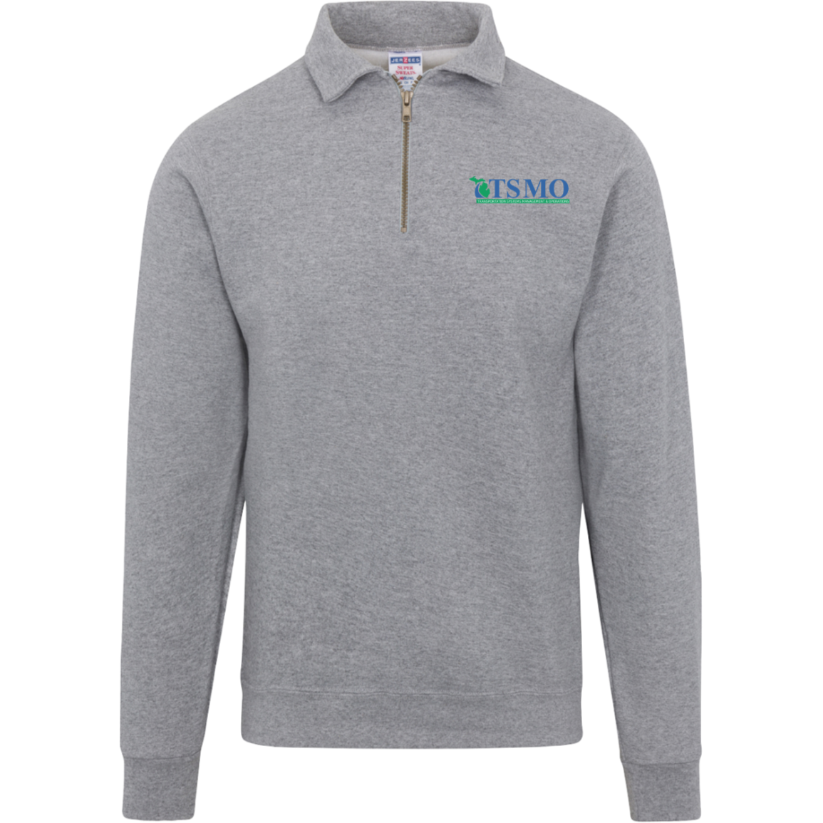 TSMO Men's Fleece Quarter Zip Pullover