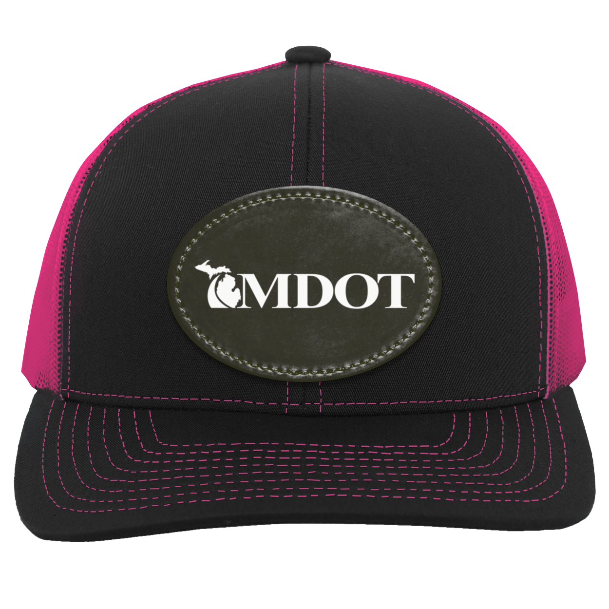 MDOT Trucker Snap Back - Patch (white print)