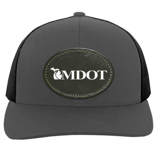 MDOT Trucker Snap Back - Patch (white print)