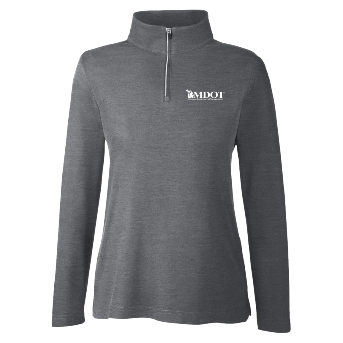 MDOT (White) Women's Fusion Quarter Zip